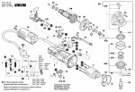 Bosch 3 601 C96 101 Gws 9-115 S Angle Grinder 230 V / Eu Spare Parts